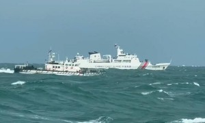 台海巡署挑衅大陆海警：台海若冲突，你们将遭全世界制裁