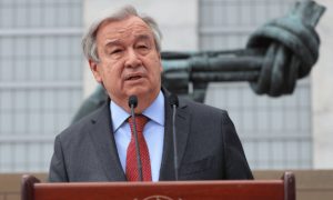 15缺1，联合国大会上爆发对峙，古特雷斯找王毅外长谈话：对中国的行为高度赞赏！